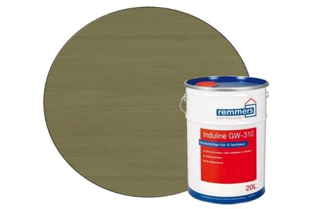 Induline GW-310 RAL 7002 Olijfgrijs - Bijna dekkend 150% Pigment&nbsp;